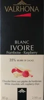 Tablette Chocolat Blanc Aux Pépites De Framboise