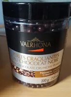 Perles craquantes au chocolat noir