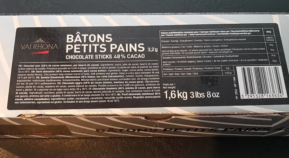 Bâtonnet de chocolat