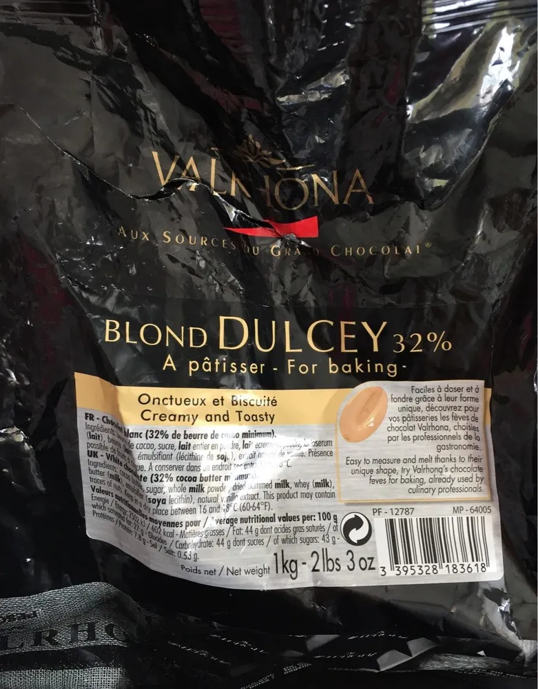 Chocolat Blond dulcey 32%