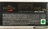 Batons de chocolat