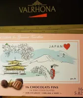 16 Chocolats Fins - Noir, Lait & Blanc