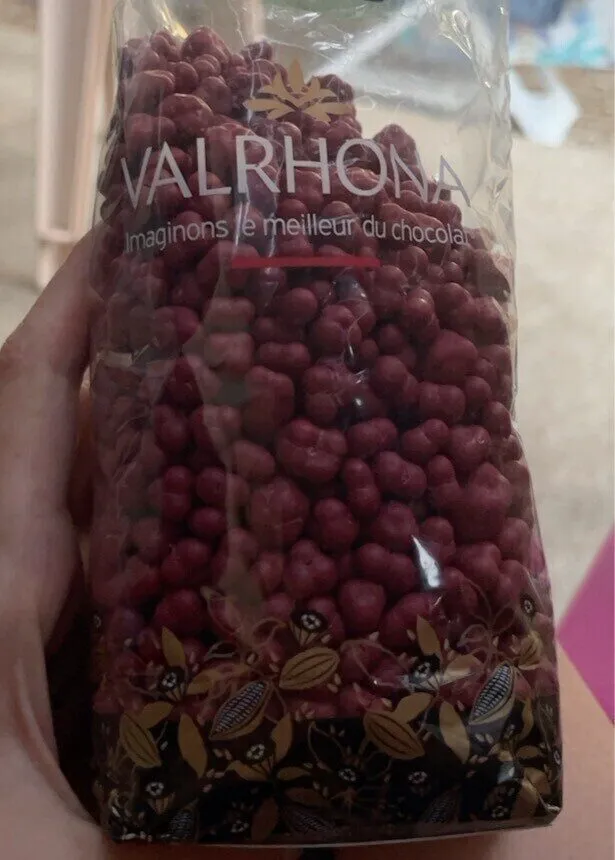 Perles framboise