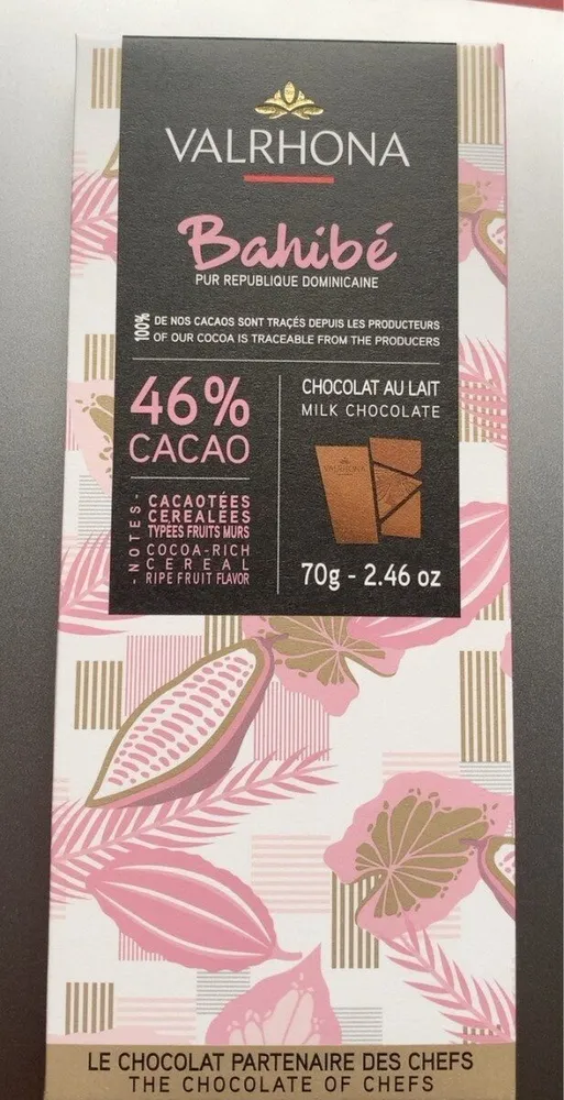 Bahibé chocolat au lait 46%