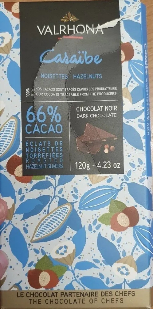 Caraïbes 66% noisettes