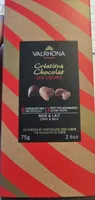 corazones de chocolate