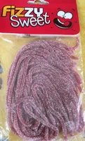 Sachet Lassos Citriques Fraise 120G Fizzy Sweet