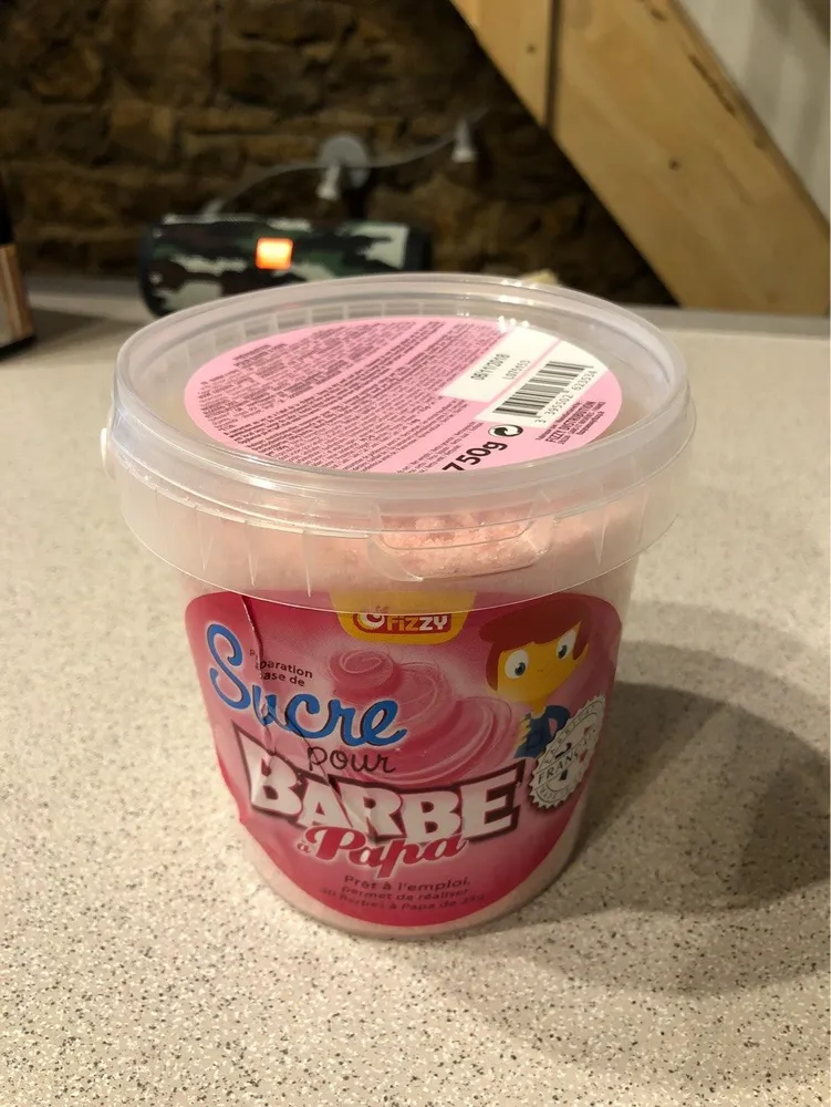 Sucre barbe a papa
