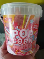 Pop corn fraise