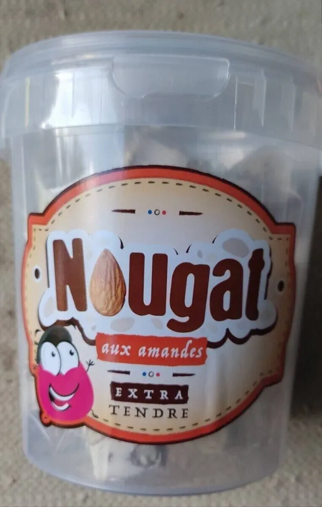 Nougat aux amandes extra tendre