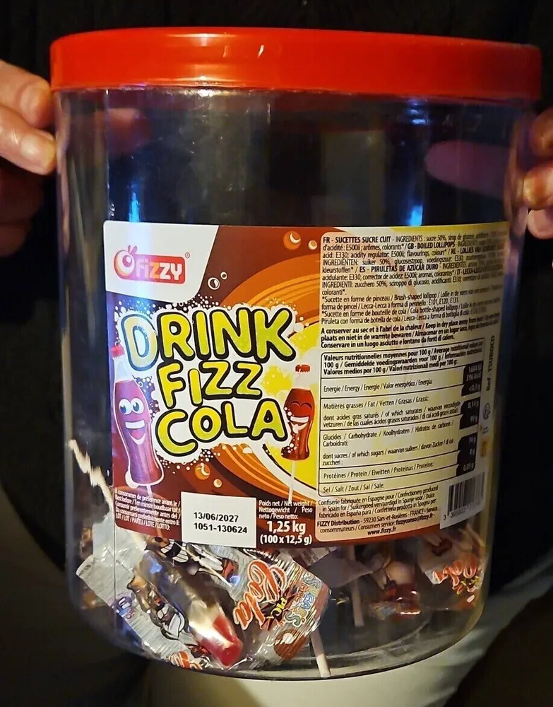 DRINK FIZZ COLA