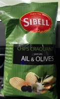 Chips craquantes saveur Ail & olives