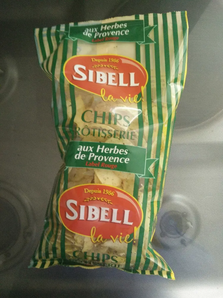Chips rôtisserie aux herbes de Provence