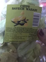 Chips saveur wasabi