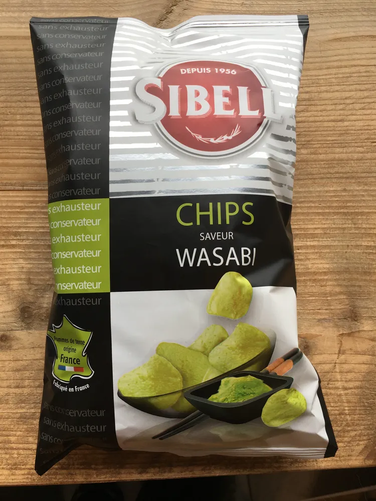 Sibel Chips Saveur Wasabi