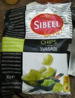 Chips saveur wasabi