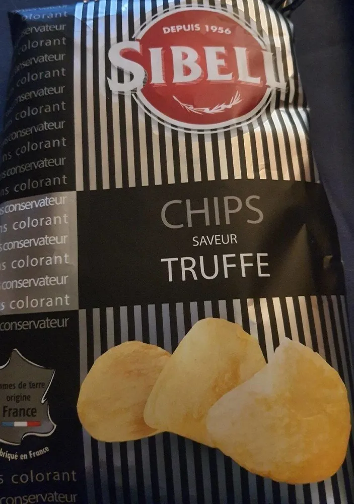 Chips saveur truffe