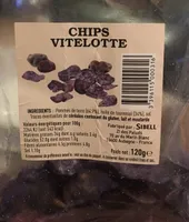 Chips vitelotte