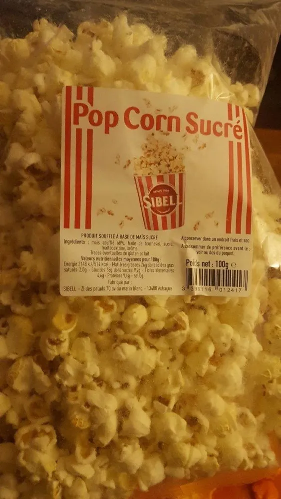 Pop Corn sucré