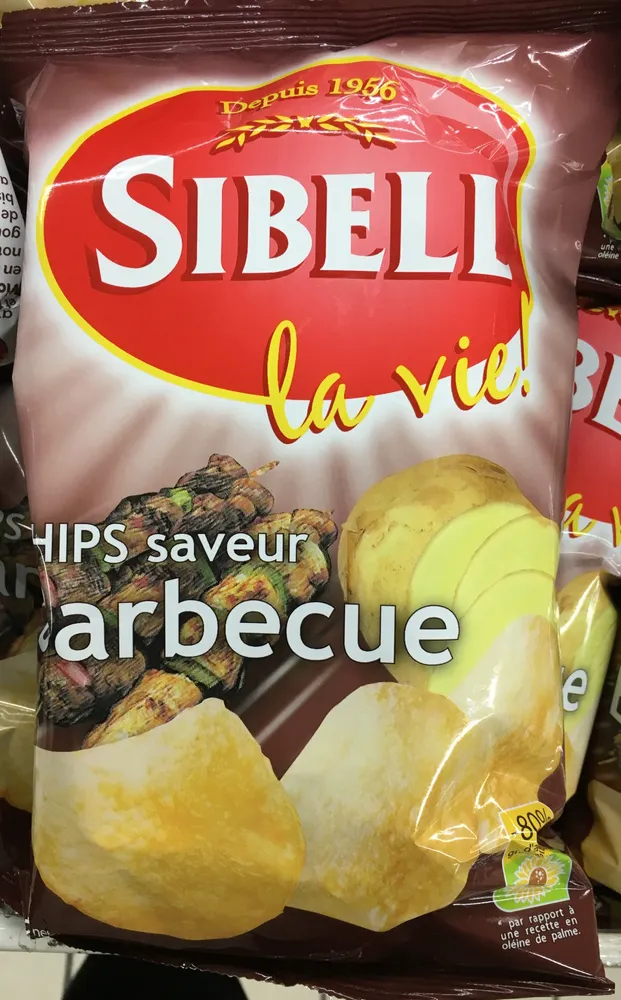 Chips saveur barbecue