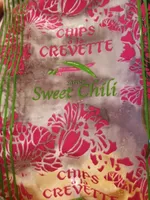 Chips à la crevette-Saveur Sweet Chilli