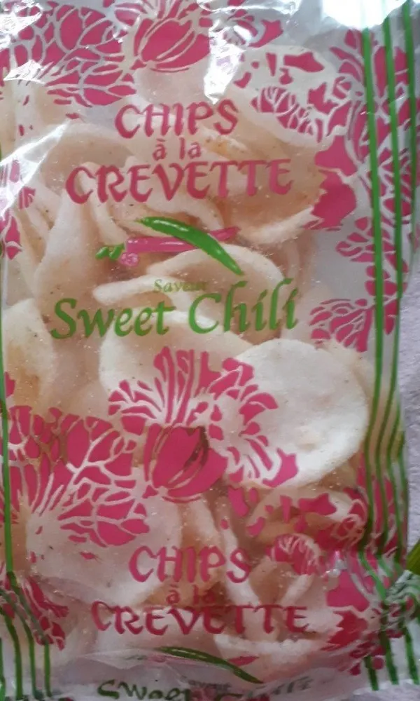 Chips crevettes saveurs Chili