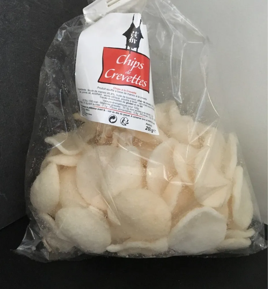 Chips de crevettes