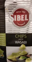 Chips saveur wasabi