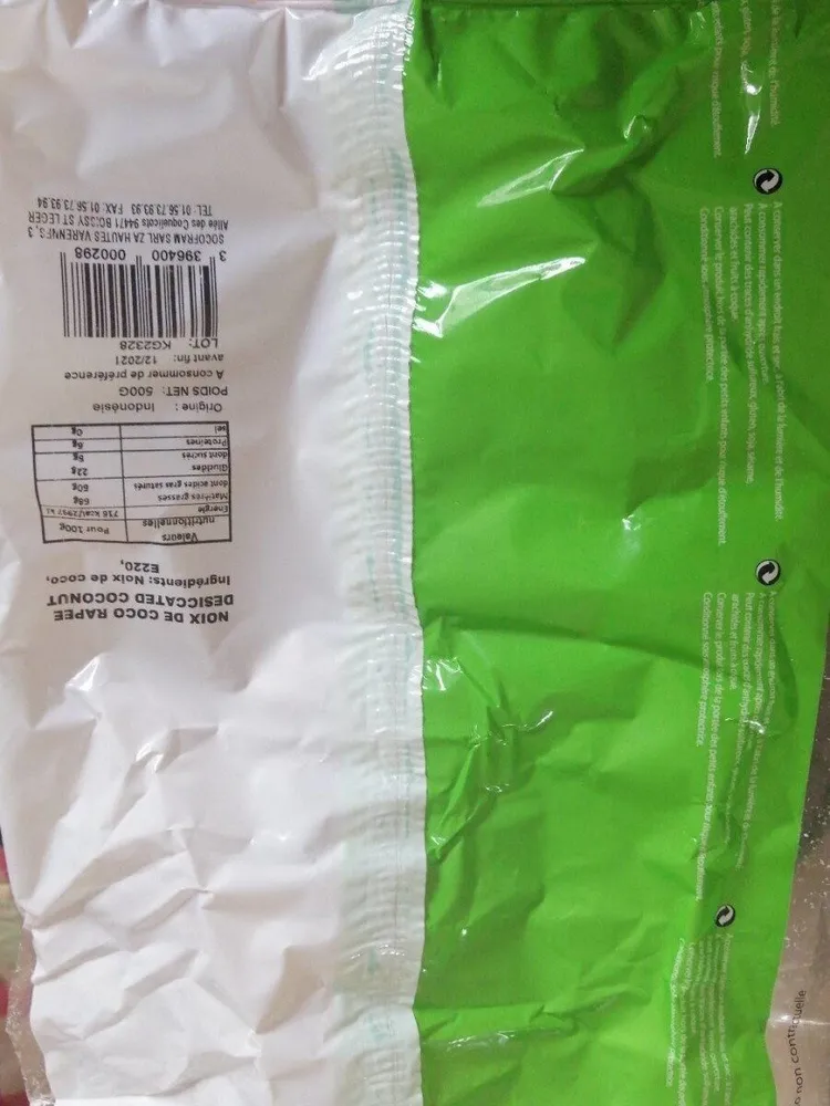 Noix de coco râpée