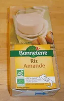 Boisson stérilisée Uht à base de riz et d’amande