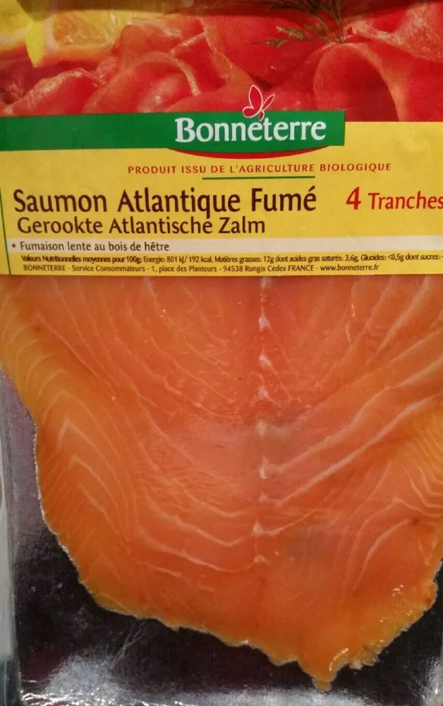 Saumon Fume 4 Tranches