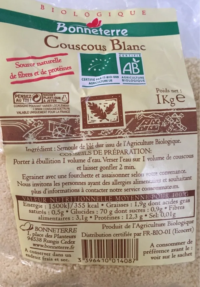 Couscous Blanc