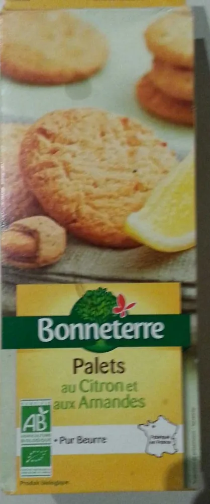 Palets au Citron et aux Amandes