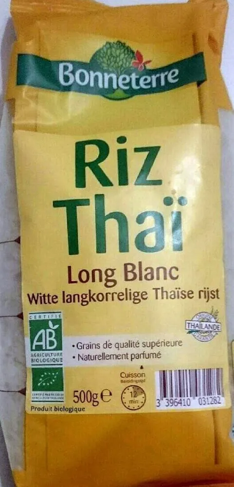 Riz thaï long blanc