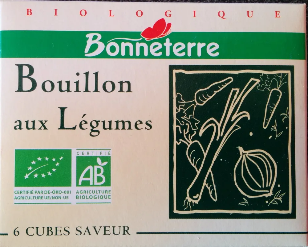 Bouillon aux Légumes (6 Cubes Saveur)