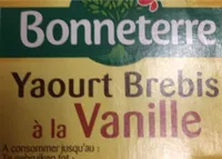 Yaourt Brebis a la vanille