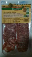 Saucisson sec tranché