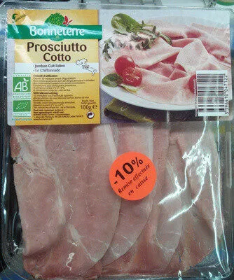 Jambon Cuit Italien En Chiffonnade Prosciutto Cotto