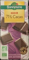 Chocolat Noir 71% Cacao