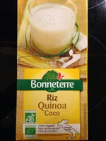 Boisson riz quinoa coco