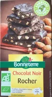 Chocolat noir rocher