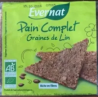 Pain Complet Graines de Lin