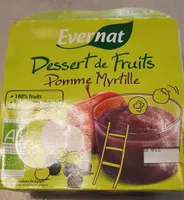 Dessert de Fruits Pomme Myrtille