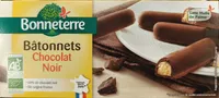 Bâtonnets chocolat noir