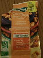 Croc'soja - graines de soja salées