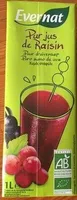 Pur jus de Raisin