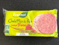 Evernat Strawberry Choco Rice Pancakes