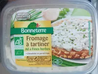 Fromage à tartiner ail & fines herbes (9 % MG)