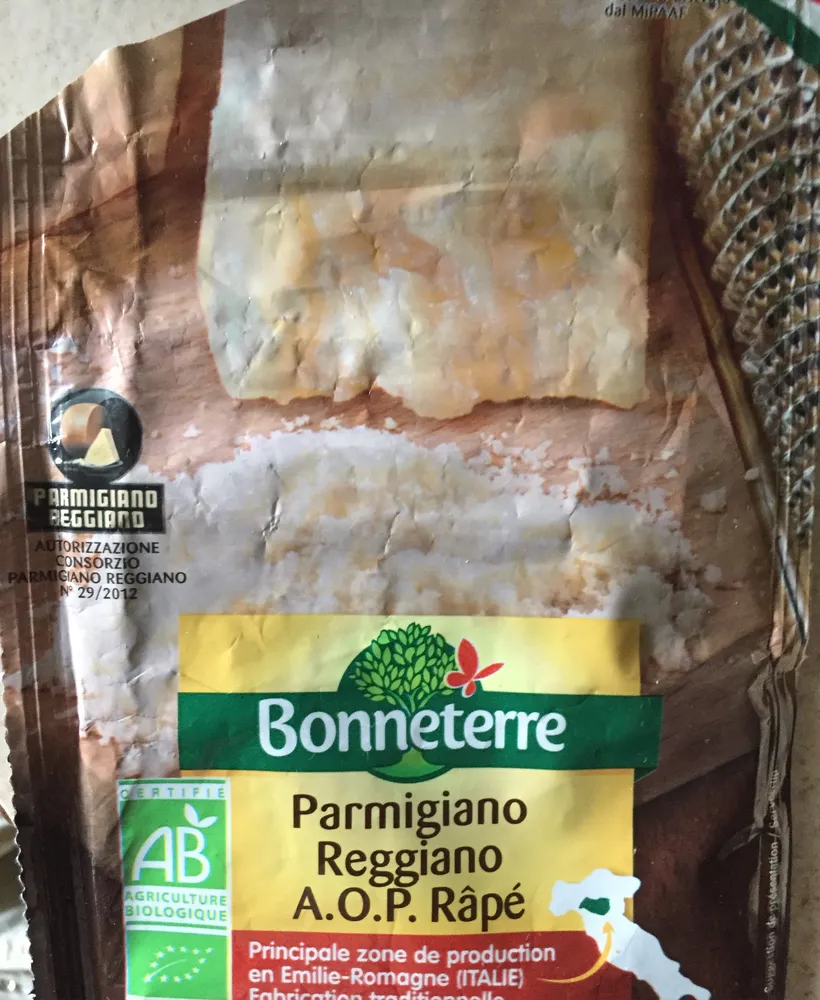 Parmigiano Reggiano AOP râpé