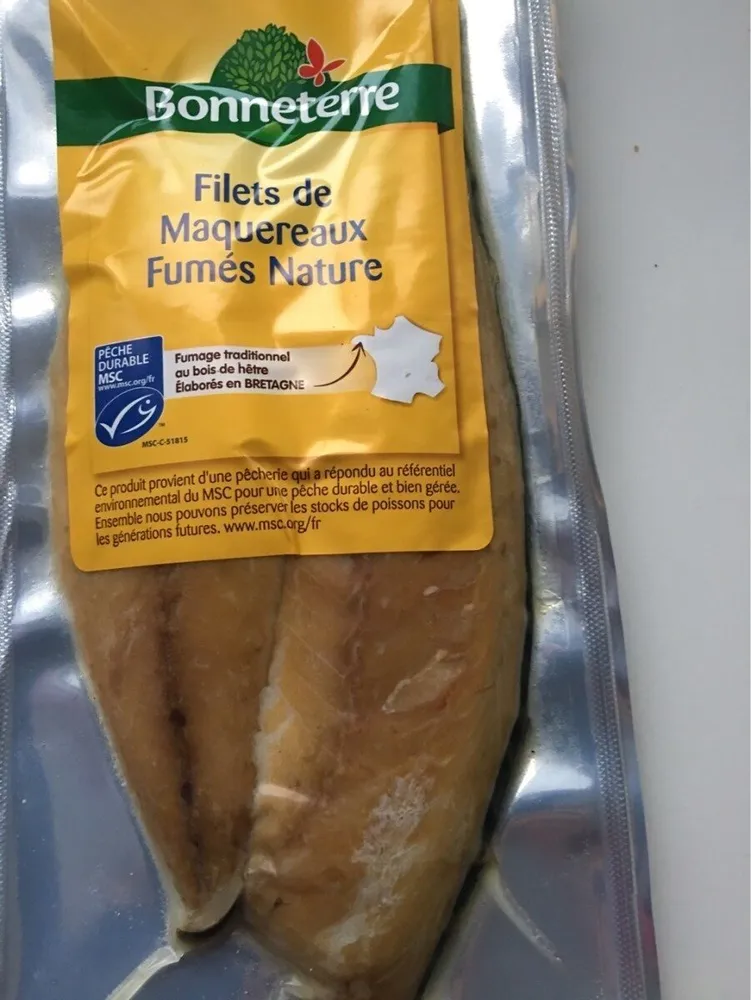 Filet de maquereaux fumes nature
